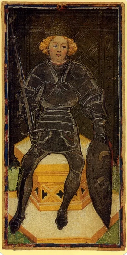 Король Мечей — колода «Висконти-Сфорца»